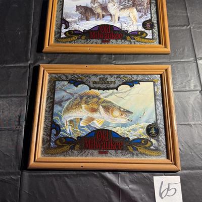 65-Mirrored Wall Bar Art