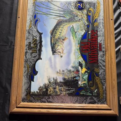 67-mirrored bar sign and wall decor