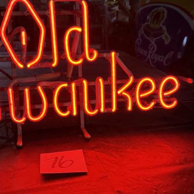 76-Old Milwaukee Neon Light