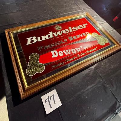 77-Personalized Mirrored Bar Sign