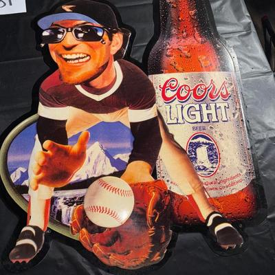81-Metal wall beer signs