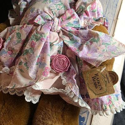 1995 Raikes Bears “Sophie” – Hand-Carved Limited Edition Collectible Bear with Original Box & Tags