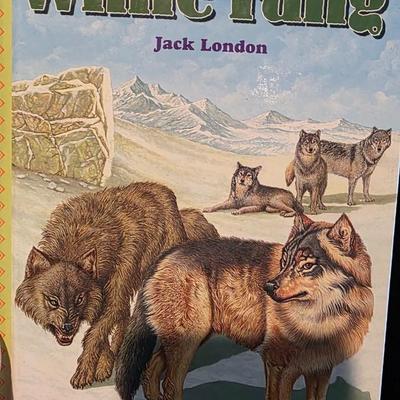 Treasury of Illustrated Classics – White Fang by Jack London – Original Hardcover Edition