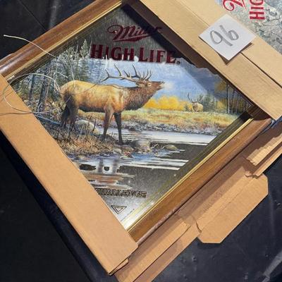 96-Miller High Life Mirrored Pair