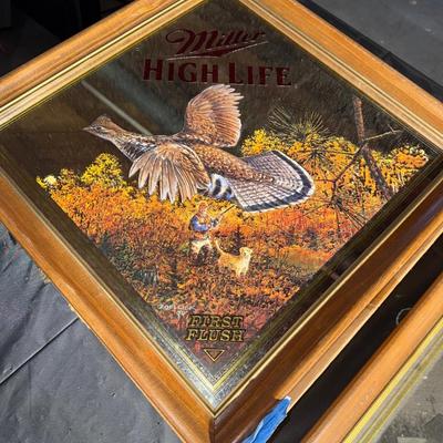 97-Miller High Life Mirrored Pair