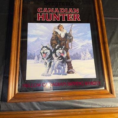 102-framed bar decor x 2