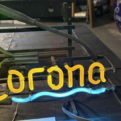 104-Neon Corona Sign