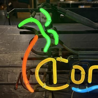 104-Neon Corona Sign