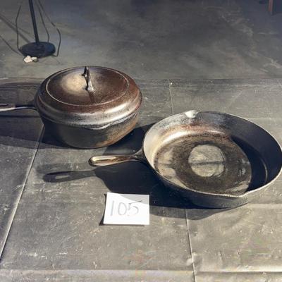 105-Cast Iron lot