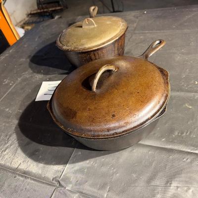 107-Cast Iron Lot
