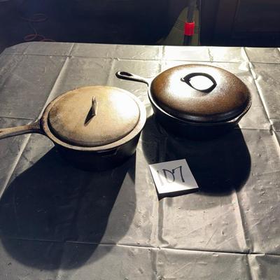 107-Cast Iron Lot