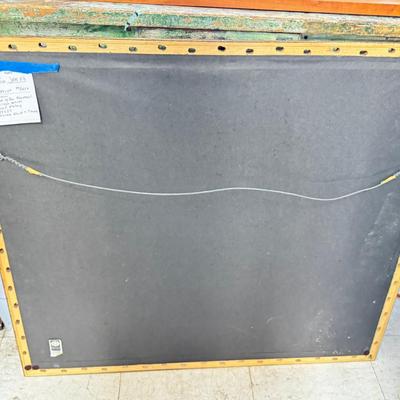 Sale Photo Thumbnail #288: 1993 Signed and numbered edition in gorgeous gold double frame. 39/450 Limited Edition Print : Lithograph
Size : 19.5x24 in  |  50x61 cm Beautifully and professionally Framed : 29x33.5 in  |  74x85 cm
Alan Maley British Artist: b. 1931-1995. Known for his