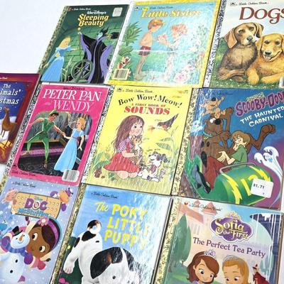 Vintage Little Golden Books Collection (Set of 10) – Disney, Classics & Childhood Favorites