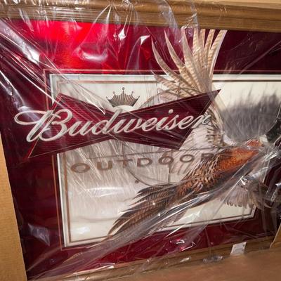 119- Budweiser pheasant mirrored piece