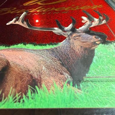 123-Budweiser Hunting-Framed