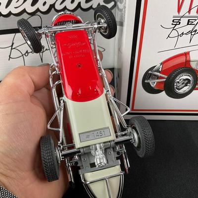 -1- 1:18 SCALE | Rodger Ward Edelbrock V8-60 Midget Car #27