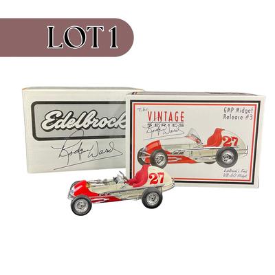 -1- 1:18 SCALE | Rodger Ward Edelbrock V8-60 Midget Car #27