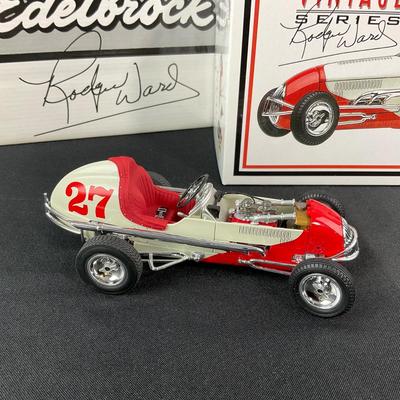 -1- 1:18 SCALE | Rodger Ward Edelbrock V8-60 Midget Car #27