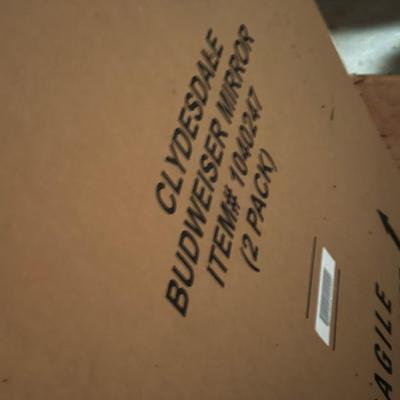 127-Budweiser Clydesdales-Framed x 1