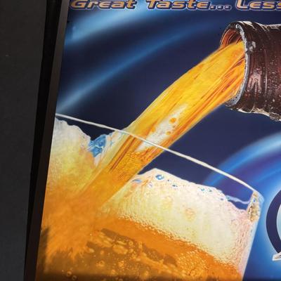 133-Miller Lite MOTION Light Box