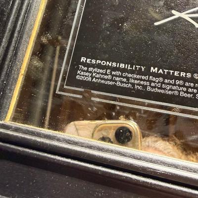 134-Budweiser-Framed and Mirrored