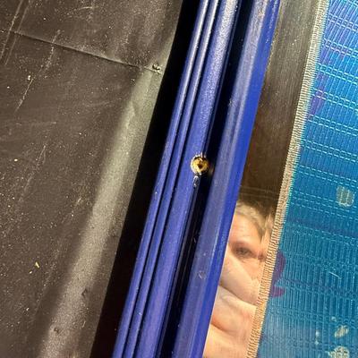 135-Bud Light framed and metal buckets