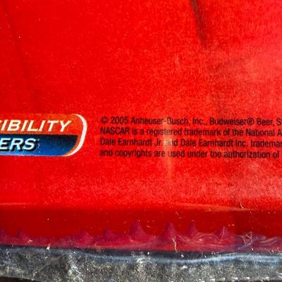 136-Pair of Budweiser NASCAR Hood signs