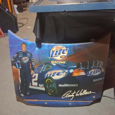 148-NASCAR car hood signs