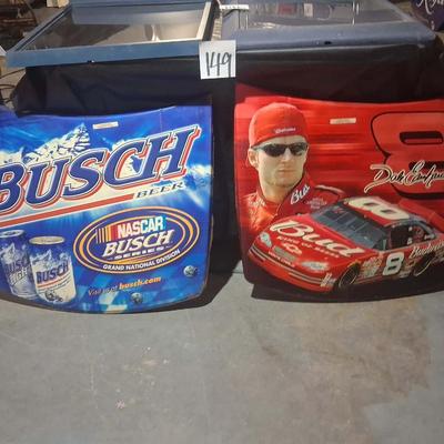 149-NASCAR Car hood signs