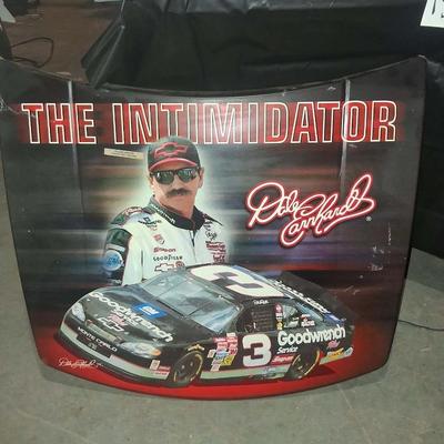 150-NASCAR “The Intimidator” Hood sign