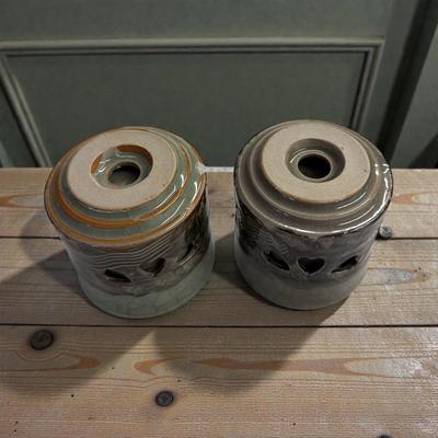 Set Of 4 Otagiri Soma Ware (Somayaki) Double walled Teacups