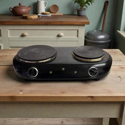 Farberware Electric Double Burner Has Been Tested Working