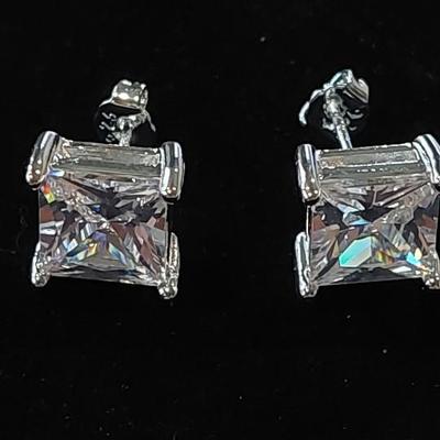 14kt Gold Overlay sterling silver earrings