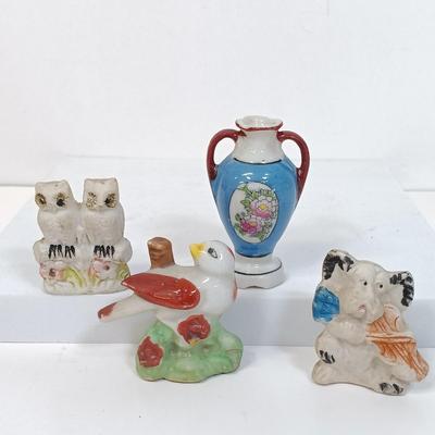 LOT 127: Set of (25) Japan Porcelain Miniature Figurines