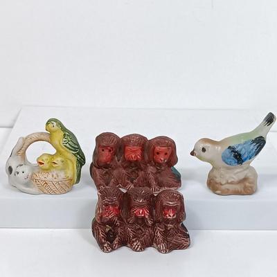 LOT 127: Set of (25) Japan Porcelain Miniature Figurines