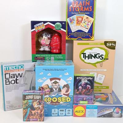 LOT 128: NIP Games and Crafting Sets