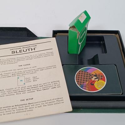 LOT 130: Vintage Games & More - 1987 It's Only Money Game, 1971 Sleuth, Sears Microscope & More