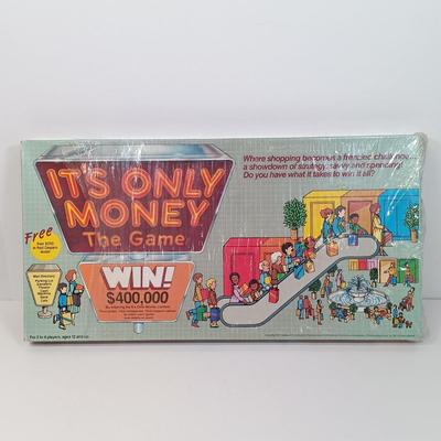LOT 130: Vintage Games & More - 1987 It's Only Money Game, 1971 Sleuth, Sears Microscope & More