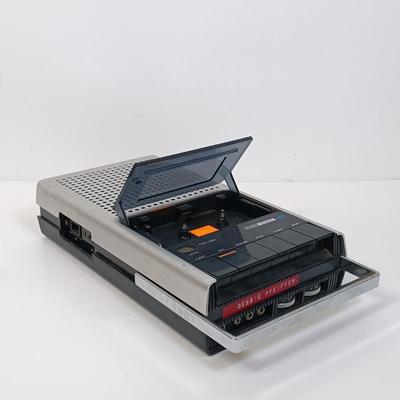 LOT 131: Polaroid Spectra System Camera, Hitachi TRQ-290 Cassette Recorder, NIP Cassettes & More