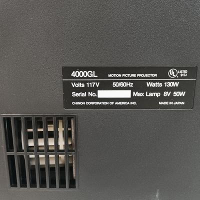 LOT 132: Kodak Instamatic M110 Movie Projector & Chino 4000GL Cine Projector