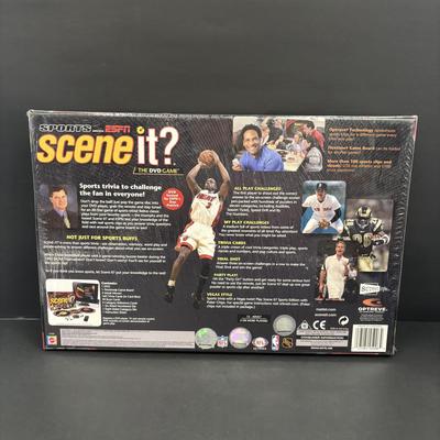 LOT 503/133: NIP Sports Scene It Game, iHip Philadelphia Phillies Earphones, NASCAR Bobby Labonte McDonalds Cups & Super Bowl XLVIII Hat