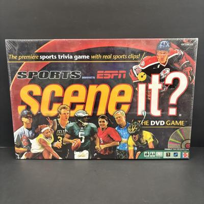 LOT 503/133: NIP Sports Scene It Game, iHip Philadelphia Phillies Earphones, NASCAR Bobby Labonte McDonalds Cups & Super Bowl XLVIII Hat