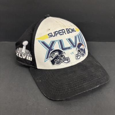 LOT 503/133: NIP Sports Scene It Game, iHip Philadelphia Phillies Earphones, NASCAR Bobby Labonte McDonalds Cups & Super Bowl XLVIII Hat