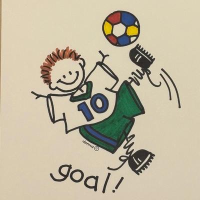 LOT 136: Framed 12" x12" Sport Themed Art Prints