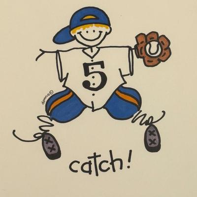 LOT 136: Framed 12" x12" Sport Themed Art Prints