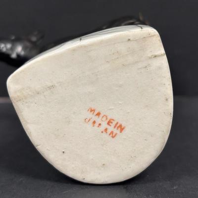 LOT 138: Vintage Japan Lusterware Porcelain Figural Wall Pockets & More