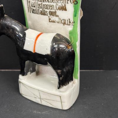 LOT 138: Vintage Japan Lusterware Porcelain Figural Wall Pockets & More