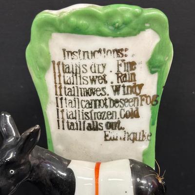 LOT 138: Vintage Japan Lusterware Porcelain Figural Wall Pockets & More