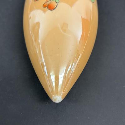 LOT 141: Vintage Japan Lusterware Porcelain Figural Wall Pockets: Art Deco, Ship & Floral