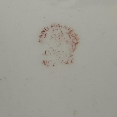 LOT 141: Vintage Japan Lusterware Porcelain Figural Wall Pockets: Art Deco, Ship & Floral